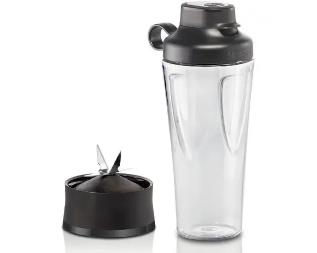Sticla TO GO + cutit. Compatibila cu blender VitaPower Bosch Serie4 si Serie2