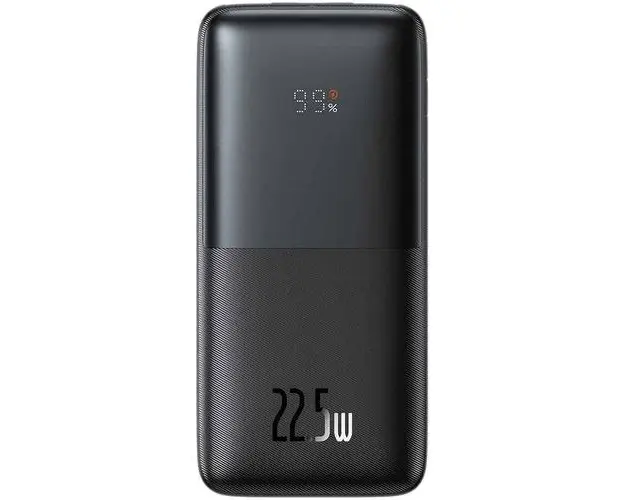 Acumulator extern Baseus Bipow Pro, 10000mAh, PD 22.5W, 2 x USB, 1 x USB Type-C, Total 3A, Negru