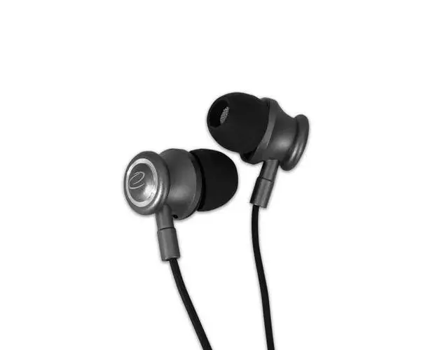 Casti Stereo Esperanza EH206K, Microfon, Jack 3.5mm, 1.2m (Negru)