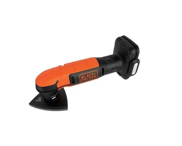 Slefuitor pentru finisaje Black&Decker BDCDS12N-XJ, 12 V (Negru/Portocaliu)