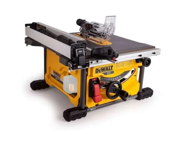 Fierastrau circular de masa compatibil cu acumulator FLEXVOLT DeWalt DCS7485N