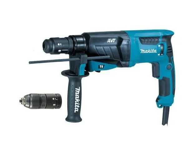 Masina de gaurit Makita HR2631FT, 800 W, 1200 RPM (Albastru)