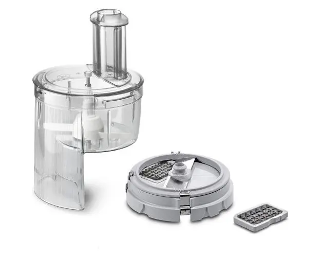 Accesoriu compatibil cu robotii de bucatareie Bosch MUM5 pentru taiat legume si fructe in forma de cuburi