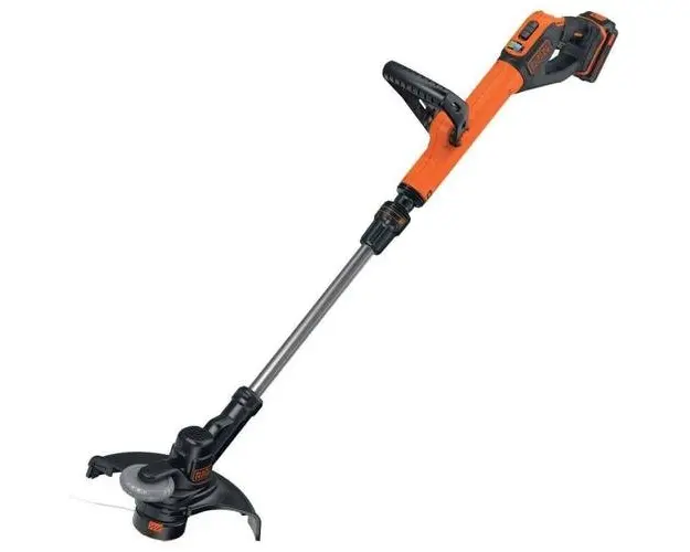 Trimmer cu acumulator 18 V, 2.0 Ah, 28 cm, Easy Feed, Black Decker