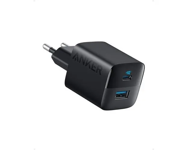 Incarcator retea Anker 323, 33W, USB-C, USB-A, Negru