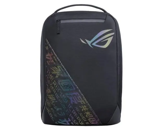 Rucsac laptop ASUS ROG BP1501G 17”, Holographic Edition, rezistent la apa, Negru
