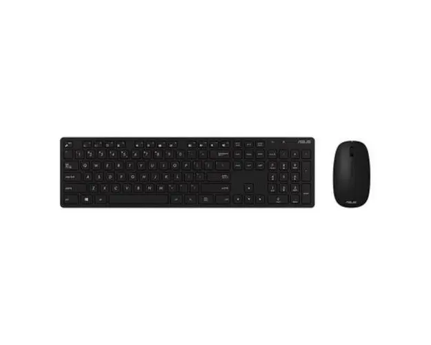 Kit Tastatura + Mouse Wireless Asus W5000, USB, 1000DPI (Negru)