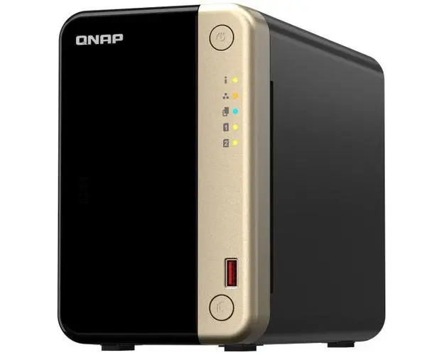Network Attached Storage TS-264 cu procesor Intel® Celeron® N5095 2.9Ghz, 2-Bay, 8 GB DDR4, 1 port 2.5G, 2 porturi USB 2.0, 2 porturi USB 3.2 Gen 2