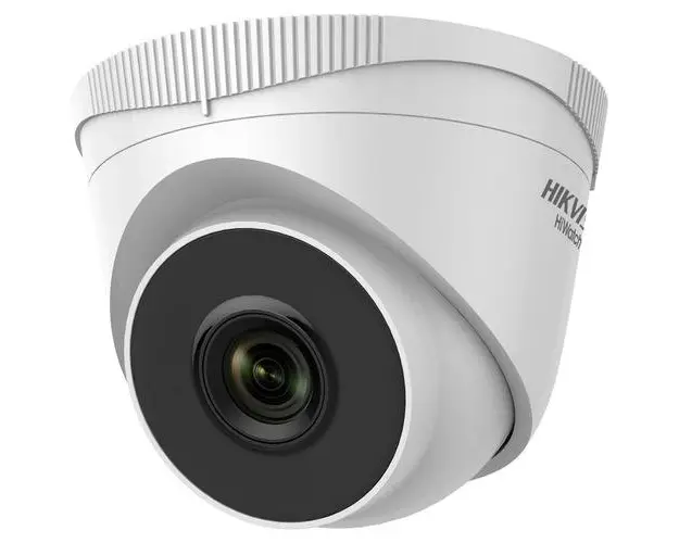 Camera de supraveghere Hikvision HiWatch Series HWI-T240-28(C) IR Network Turret, 4MP, 2.8MM, IR30M
