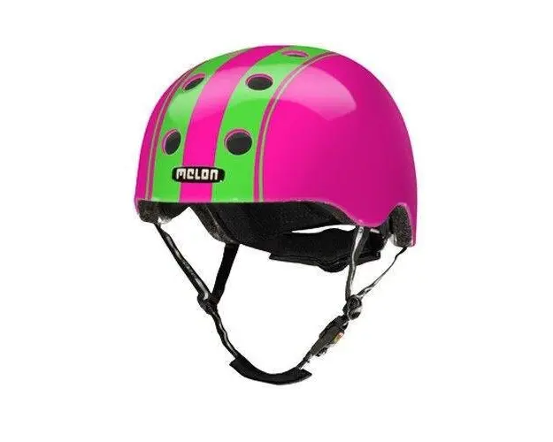 Casca de protectie Melon Double Green Pinkk, 58-64cm, Roz