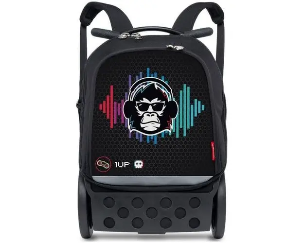Ghiozdan Nikidom Roller Up XL, Ozzie, 53 x 23 x 38 cm