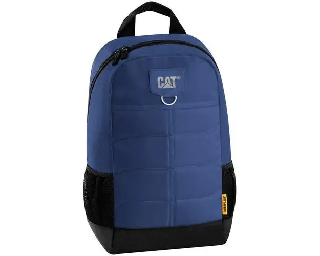 Rucsac Caterpillar Millennial Classic Benji material 600D HD polyester, negru/bleumarin, 30 x 15 x 45 cm