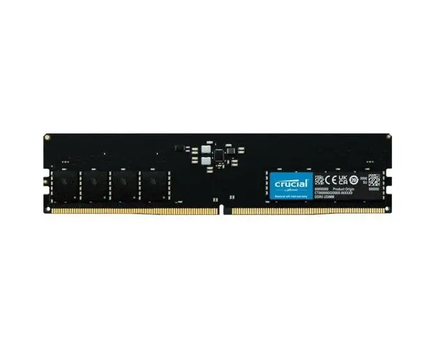 Memorie Crucial 16GB DDR5 5600Mhz CL46 Single-Kit DIMM Black