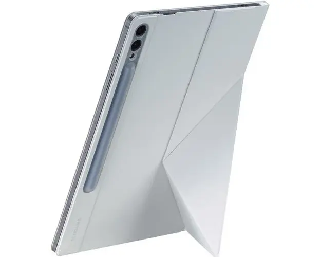 Husa de protectie Samsung Smart Book Cover pentru Samsung Galaxy Tab S9+ (Alb)