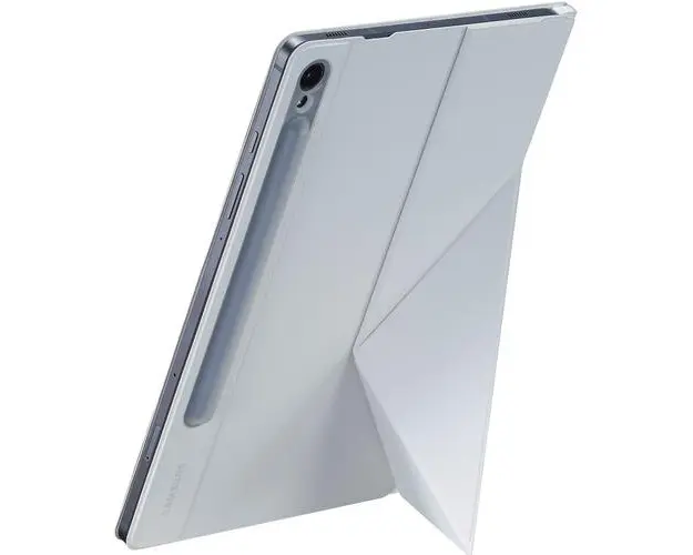Husa de protectie Samsung Smart Book Cover pentru Samsung Galaxy Tab S9 (Alb)