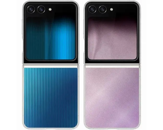 Husa de protectie Samsung FlipSuit Case pentru Samsung Galaxy Z Flip 5 (Transparent)
