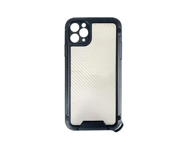 Husa Lemontti Tel Protect Shield compatibila cu iPhone 12 Pro Max, Negru