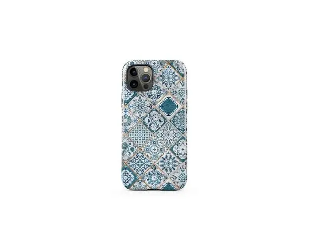 Husa Burga Dual Layer Tropical Oasis compatibila cu iPhone 12 Pro Max
