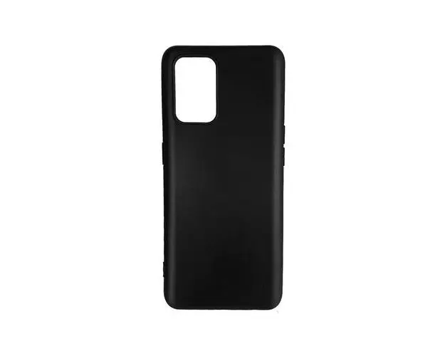 Husa Silicon Lemontti Silky compatibila cu Oppo A74 4G Negru