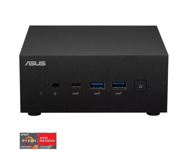 Calculator Barebone Asus ExpertCenter PN52-BBR758HD cu procesor AMD Ryzen™ 7 5800H pana la 4.4GHz, fara RAM, fara stocare, AMD Radeon™ Graphics, No OS (Negru)