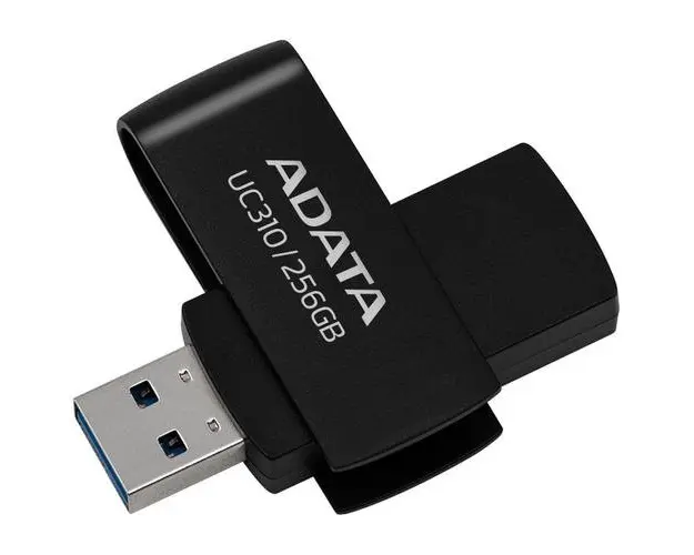 Memorie USB Adata ECO 256GB, USB 3.2 Gen1, Negru