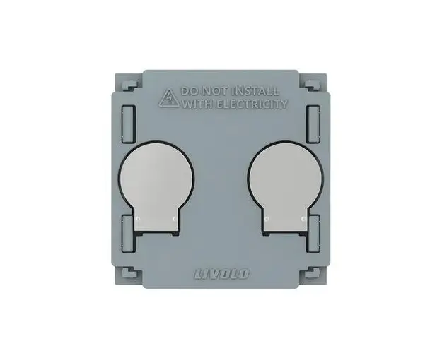 Modul Intrerupator Dublu cu Revenire, Contact Uscat cu Touch LIVOLO  Serie Noua