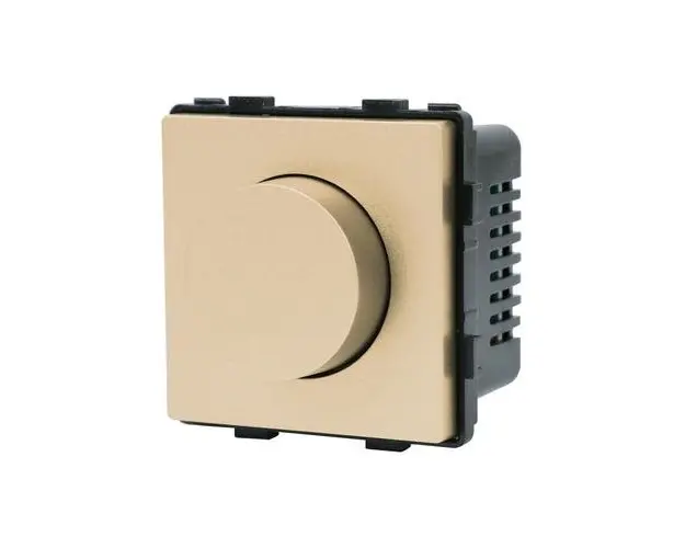 Modul Intrerupator Mecanic cu Variator LUXION, Auriu