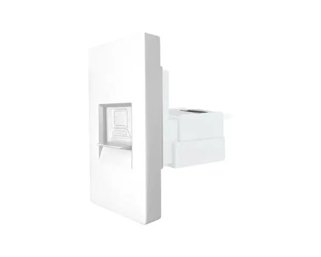 Modul Priza Internet CAT6 RJ45 1M LUXION, Alb