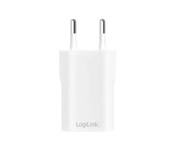 Alimentator retea 220V LOGILINK, universal, 1 x USB-A, 5W, 1A, Alb