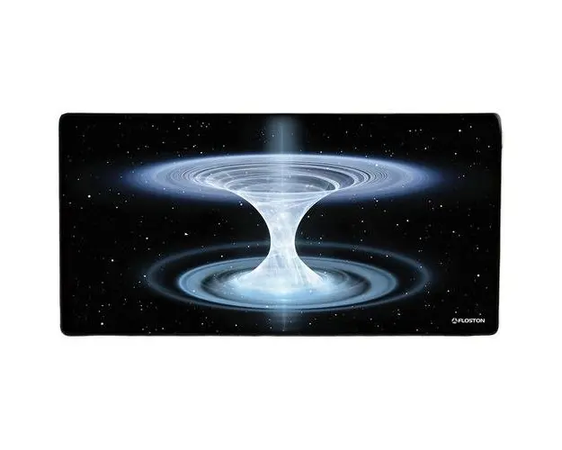 Mouse Pad Floston Black Hole, deskmat XXL, baza cauciucata, suprafata textila, 1200 x 600 mm