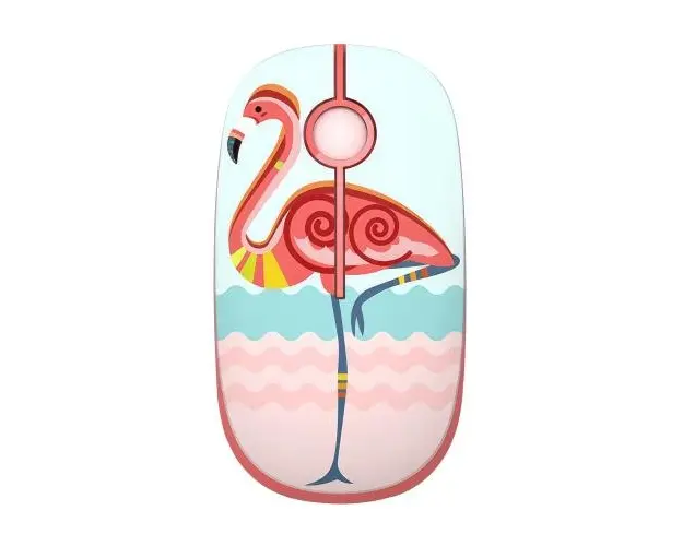 Mouse Tellur Flamingo, 2.4Ghz, nano receiver USB (Roz)