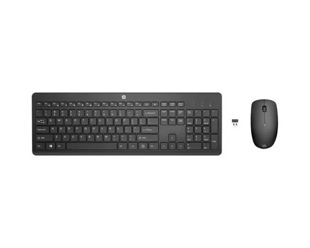 Kit Tastatura si Mouse Wireless HP 230 (Negru)