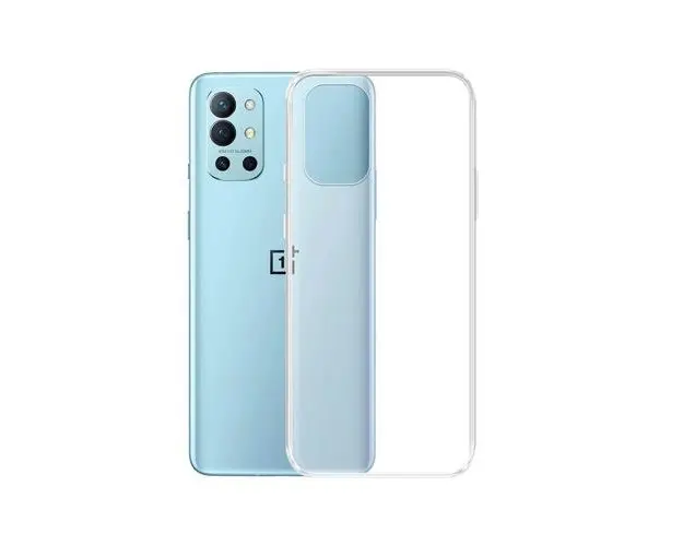 Husa Lemontti Silicon compatibila cu OnePlus 9R, Transparent