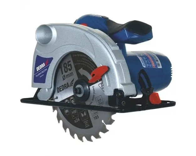 Fierastrau circular manual, Dedra 1500w-185mm-5500 rotatii/min