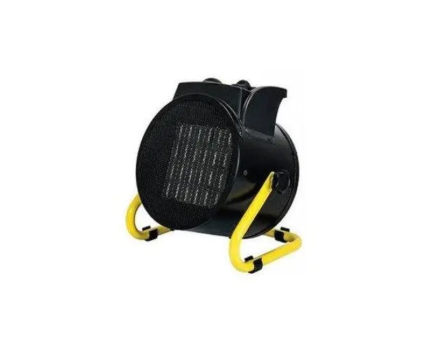 Aeroterma electrica Dedra DED9931C, 5kW, rezistenta din ceramica, 380 V