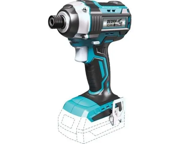 Masina de insurubat, Dedra, Fara acumulator, 18V, 2300 rpm, Albastru/Negru