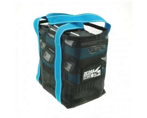 Geanta transport Dedra DED7002B, 2 acumulatori si incarcator, plasa, SAS+All