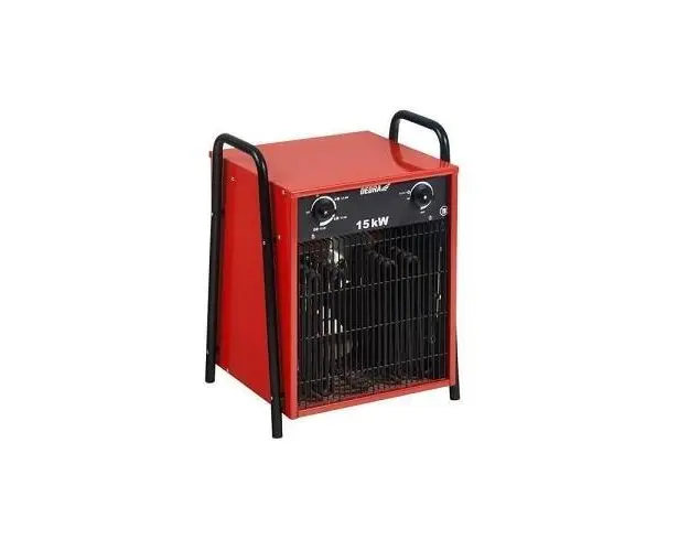 Aeroterma electrica Dedra DED9925, 15KW, 400V (Rosu)