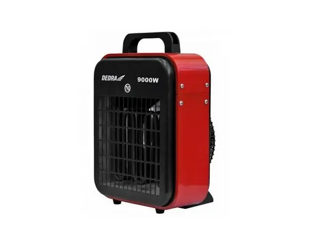 Aeroterma electrica Dedra DED9924B, 9000W, 380V, 790 m³ / h