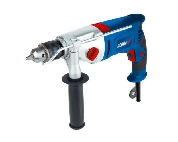 Masina de gaurit cu percutie Dedra DED7963, 2600 RPM, 850 W