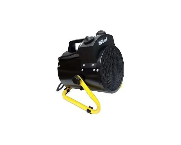 Aeroterma electrica Dedra DED9931B, 3000W, 230V (Negru)