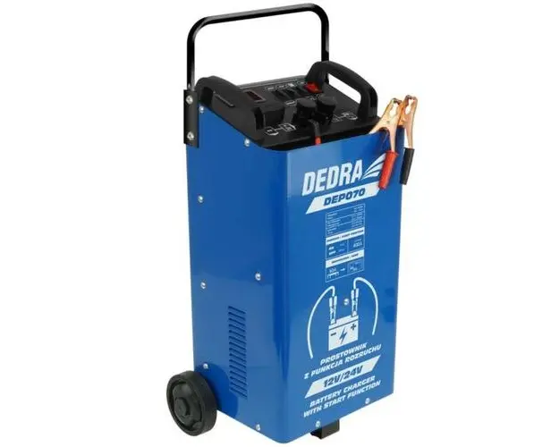 Redresor Dedra DEP070, curent de incarcare 42A/39A, 2000 W (Albastru)