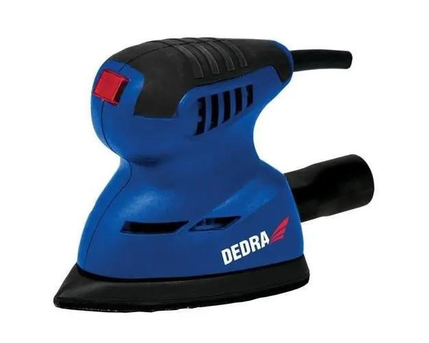 Masina de slefuit oscilanta, delta, 125 W, 140x140x80 mm, Dedra