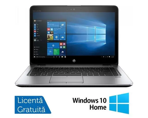 Laptop Refurbished HP EliteBook 840 G4, Intel Core i7-7600U 2.80GHz, 8GB DDR4, 512GB SSD, 14 Inch Full HD, Webcam + Windows 10 Home