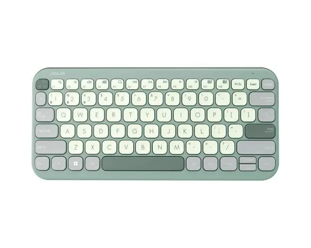 Tastatura wireless ASUS KW100, Verde