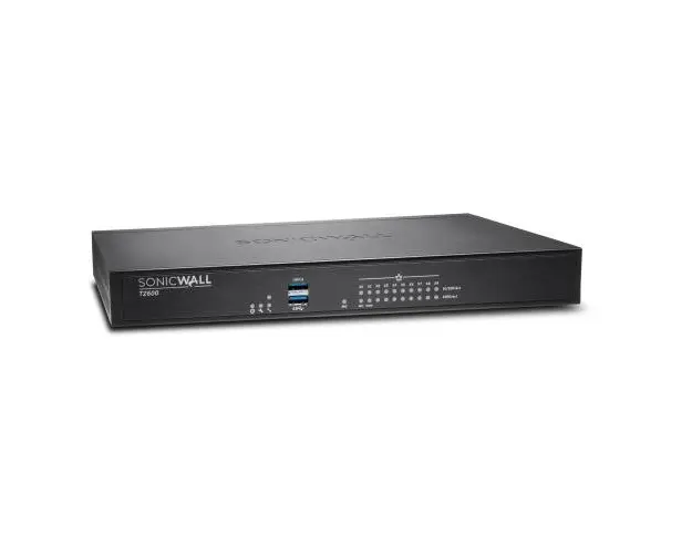 Firewall Wireless SonicWall model TZ600, porturi: 8x1-GbE, 1xLAN, 1xWAN, throughput: 500 Mbps