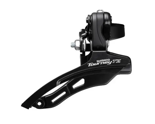 Schimbator Fata Shimano FD-TZ500-DS6 - 3 x 6/7 Viteze, Colier 31.8 mm, Negru