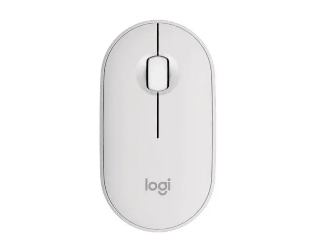 Mouse wireless Logitech Pebble 2 M350s, bluetooth, dongleless, Alb