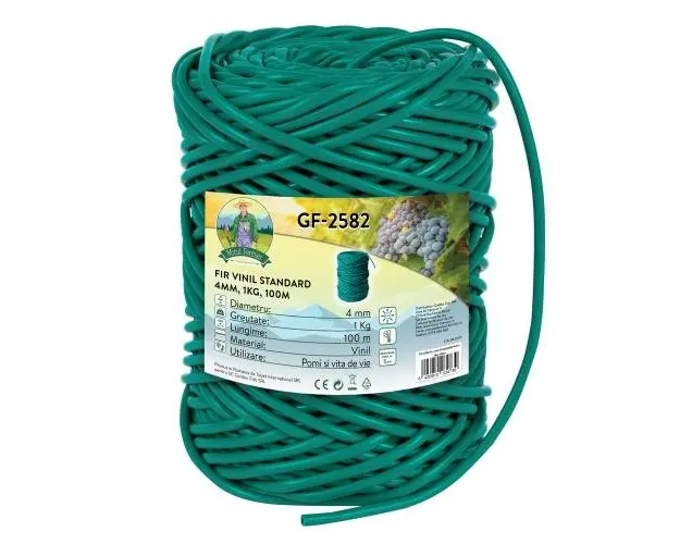 Fir vinil Micul Fermier, Standard, diametru 4 mm, 1 kg, lungime 100 m