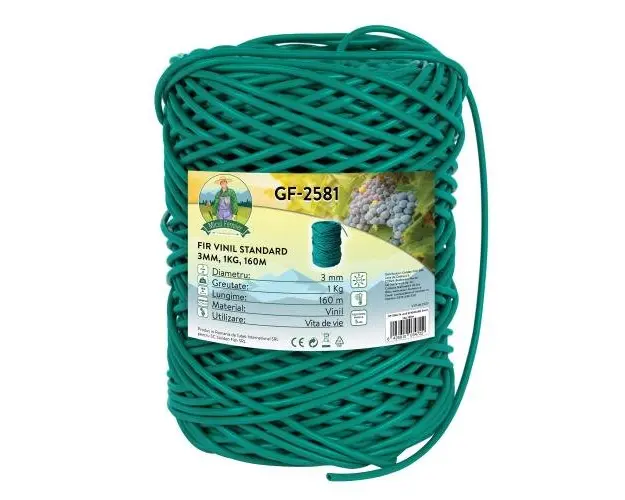 Fir vinil Micul Fermier, Standard, diametru 3 mm, 1 kg, lungime 160 m